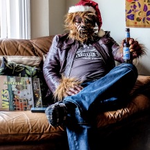 Festive Wolfman Ready For Movies