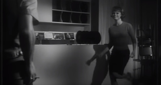 Who Killed Teddy Bear (1965) - Norah Dain (Juliet Prowse) dancing teaching moves