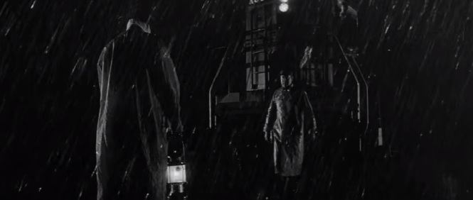 Plunder Road (1957) - film noir gold train robbery rain weather men heist#