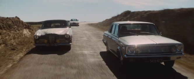 The Last Run (1971) car chase