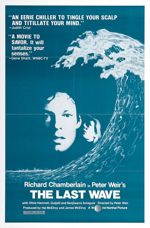 The Last Wave (1977) poster peter weir richard chamberlain movie film