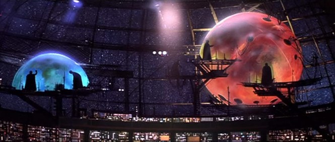 The Black Hole (1979) androids control room