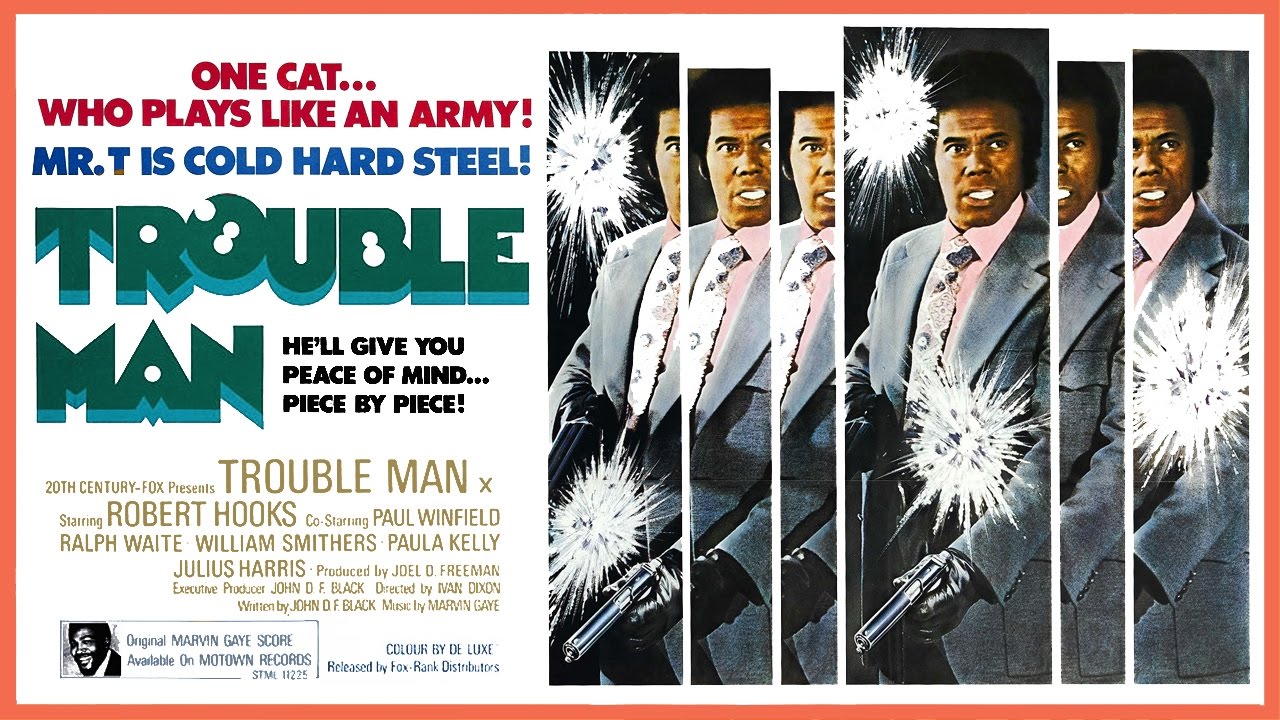 Trouble Man (1972) poster movie robert hooks marvin gaye