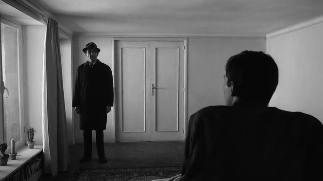 The Trial (1962) - Orson Welles Anthony Perkins surreal cop bedroom kafka