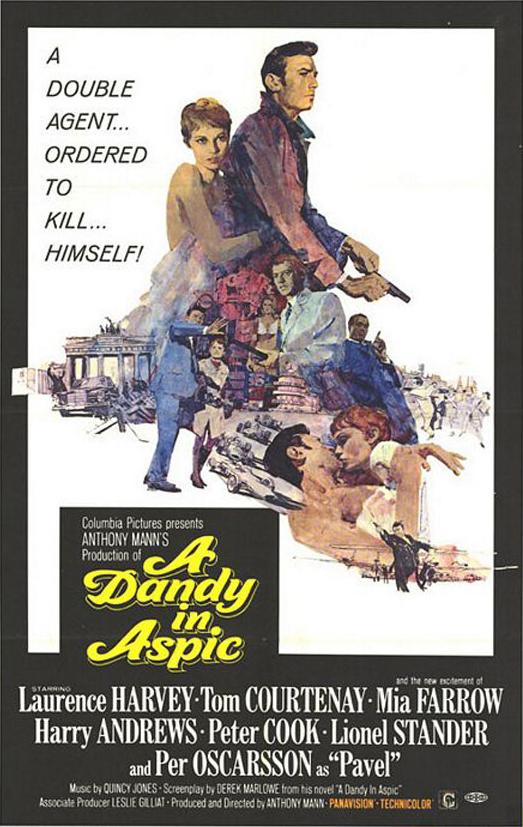 A Dandy in Aspic (1968) poster movie one sheet