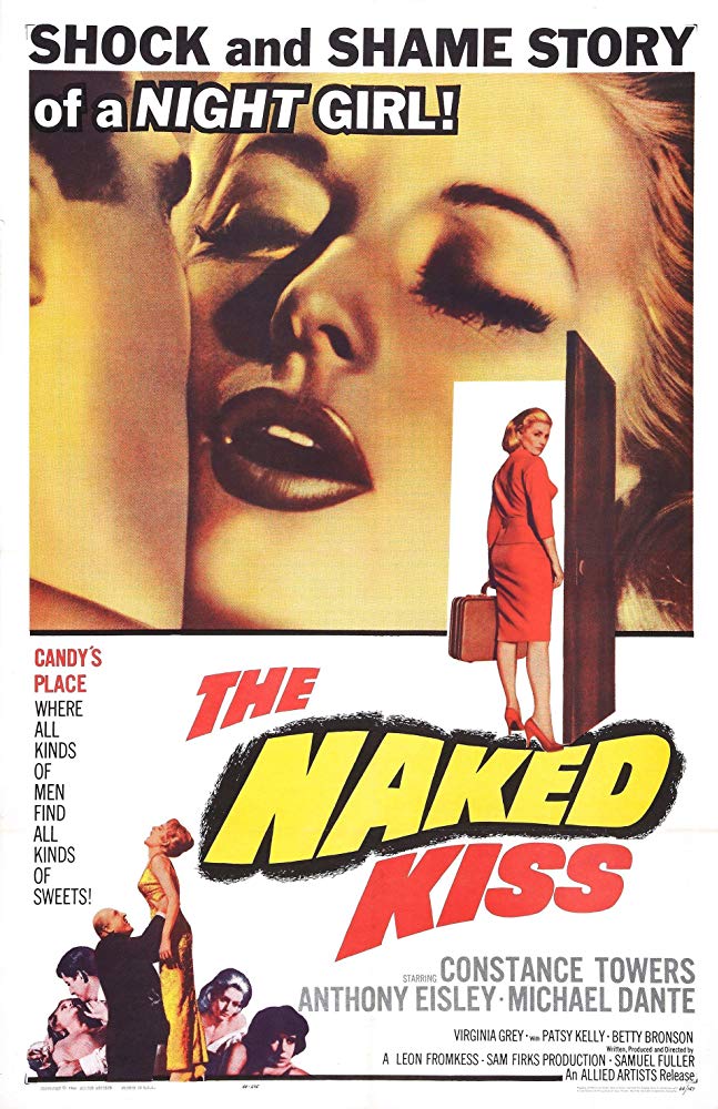 The Naked Kiss (1964) Constance Towers Samuel Fuller cult film poster b movie