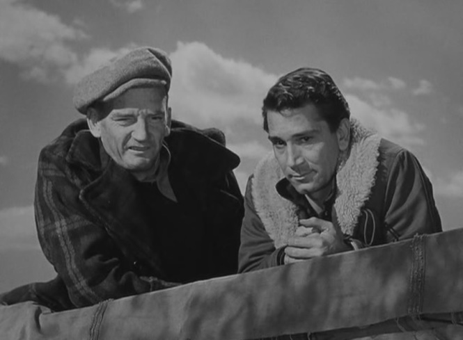 Thieves' Highway (1949) truckers Nick Garcos (Richard Conte) Ed Kinney (Millard Mitchell)