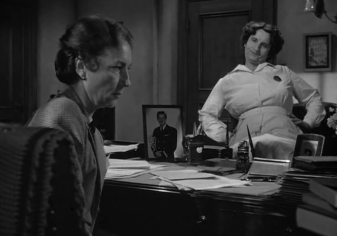 Caged (1950) Ruth Benton (Agnes Moorehead) Evelyn Harper (Hope Emerson)