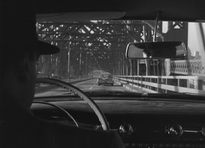 Blast Of Silence (1961) Allen Baron baby boy frankie bono tailing car bridge new york