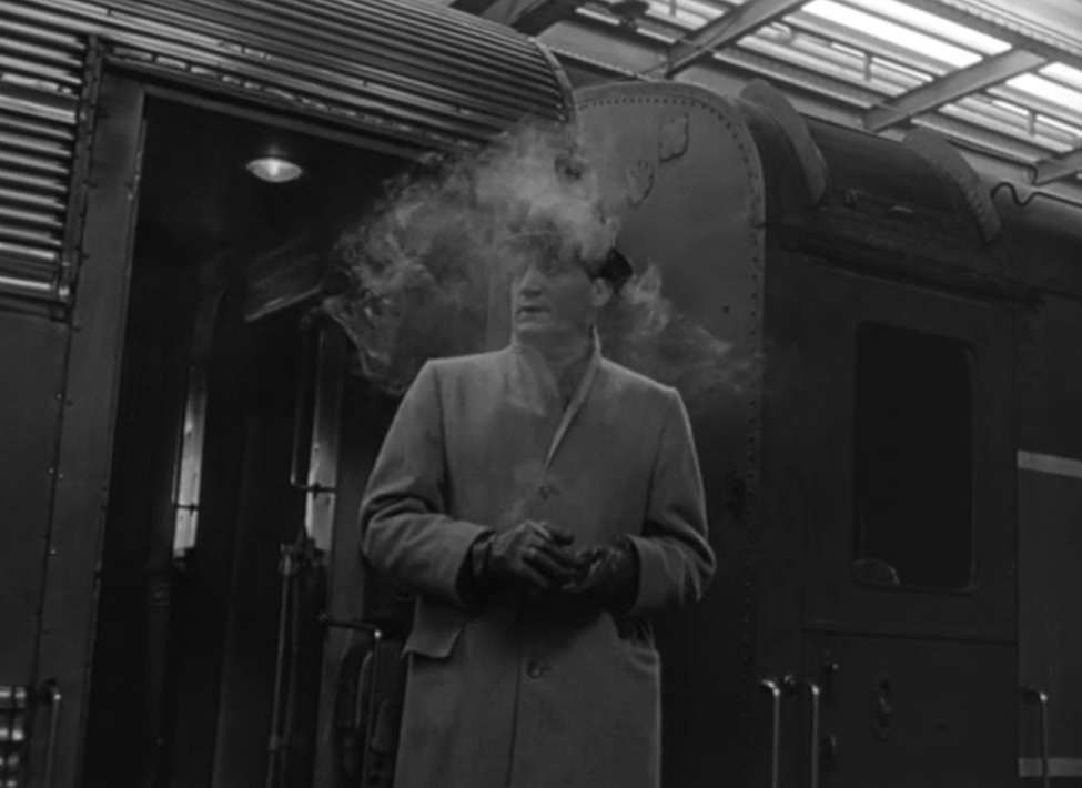 Blast Of Silence (1961) Allen Baron Neo film noir drama smoking arrival train NY