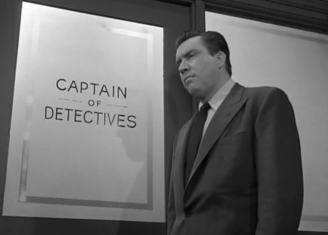 Shield for Murder (1954) captain of detective emile meyer edmond o'brien john agar film noir rogue cop