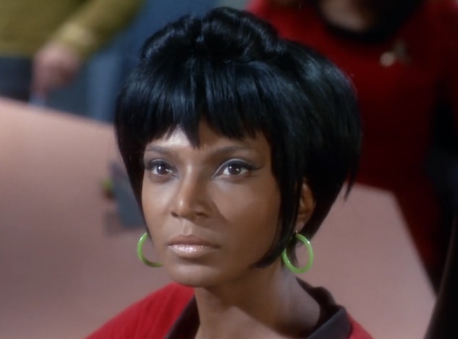 Star Trek Space Seed The Wrath Of Khan kirk Uhura (Nichelle Nichols) sexy