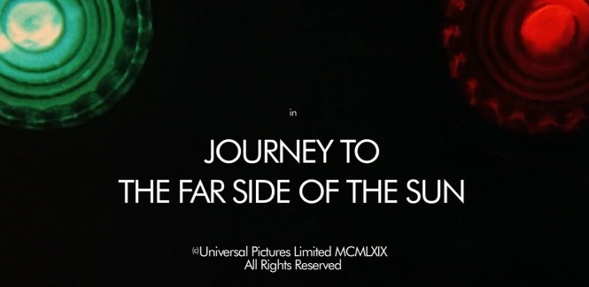 journey to the far side of the sun (1969) opening credit scene