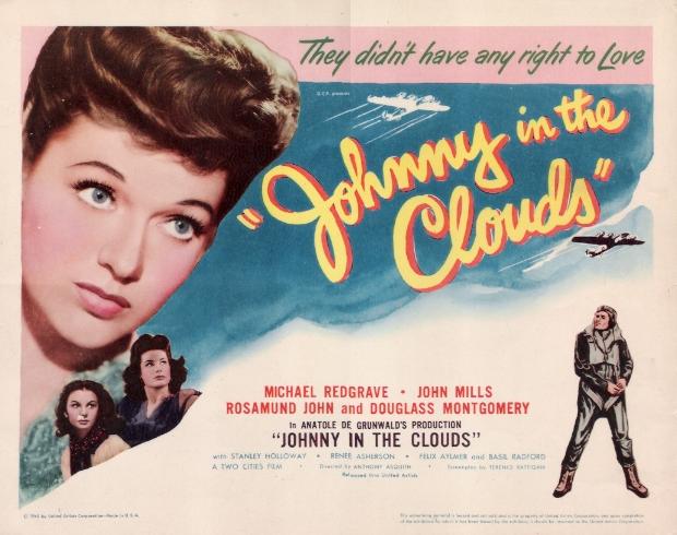 The Way to the Stars (1945) Johnny In The Clouds American poster