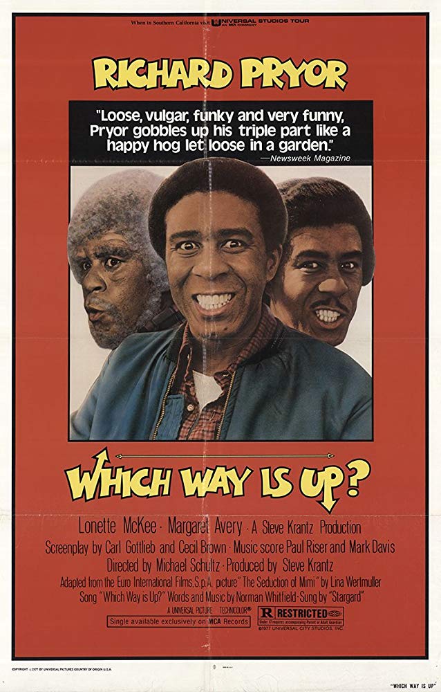Which Way Is Up (1977) Richard Pryor poster three pryor's for the price of one