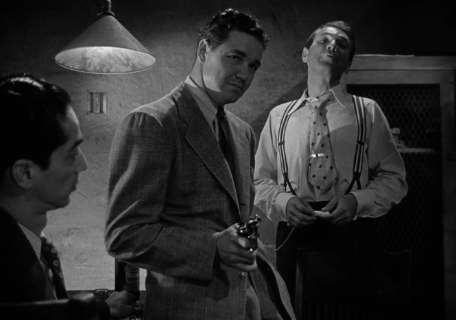 Where the Sidewalk Ends (1950) Gary Merrill gangster gun film noir drama