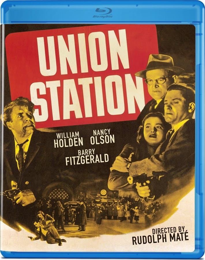 Union Station (1950) blu ray box cover artwork william holden